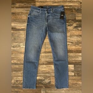 7 For All Mankind Men's Slimmy Tapered Comfort Luxe Jeans